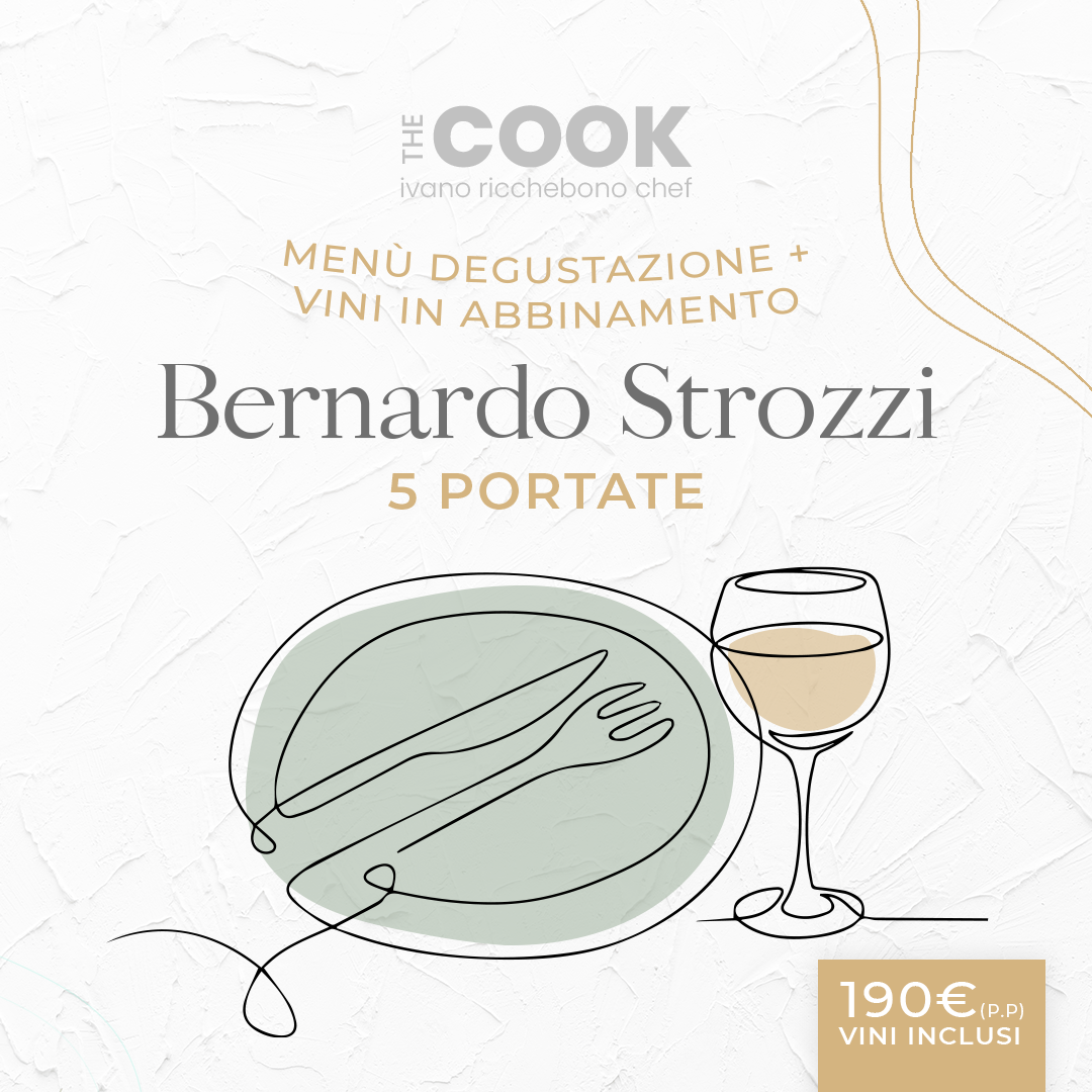 Menù Bernardo Strozzi 5 portate con degustazione vini