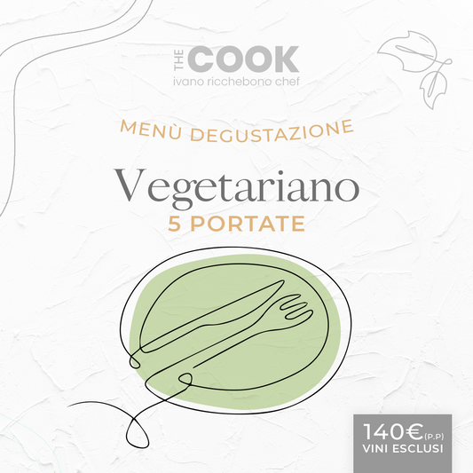 Menù Vegetariano 5 portate